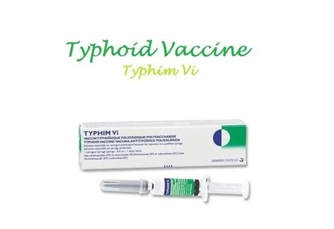 typhoid vaccine route of administration.